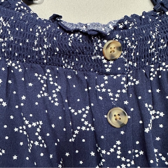 NWT! TORRID navy star print off shoulder top, 2X. - Picture 10 of 10